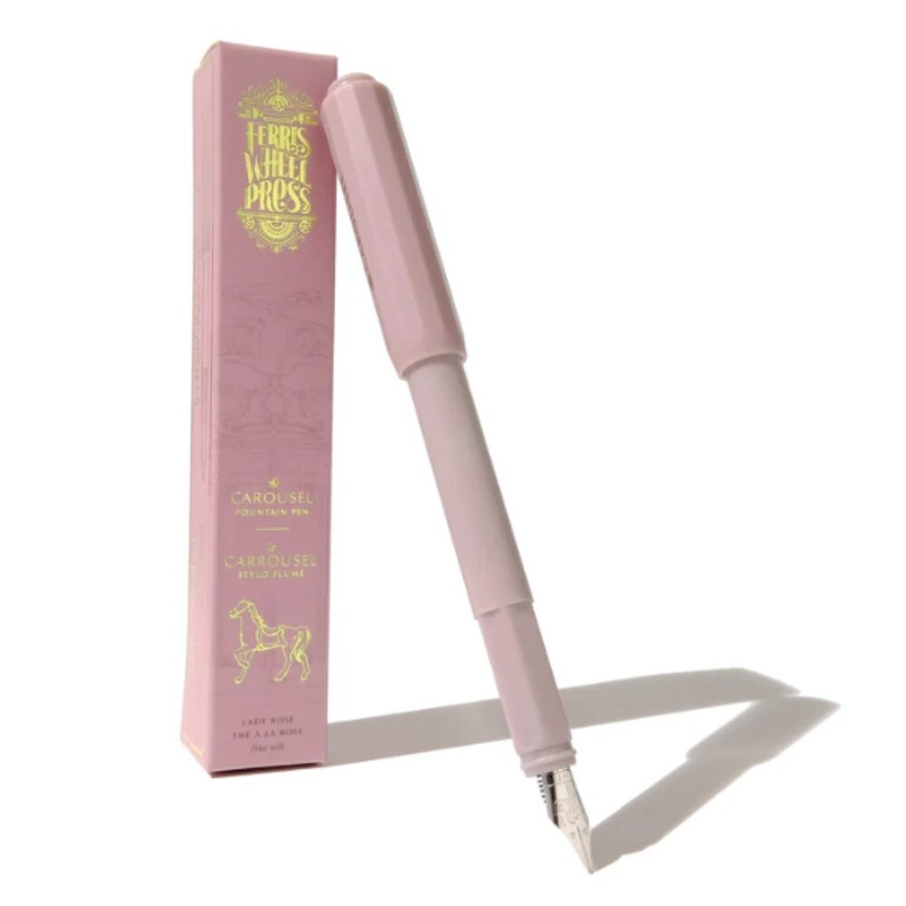 Ferris Wheel Press Carousel Fountain Pen - Lady Rose